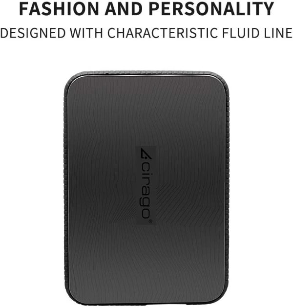 Cirago 500Go Slim Disque Dur Externe Portable Disque Dur résistant aux Chocs USB 3.0 pour PC,