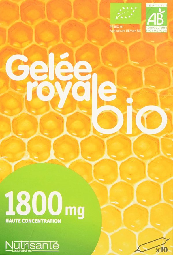 Nutrisanté Bio Gelée Royale 10 X 1800 Mg