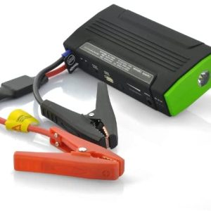 Jump Starter + Power Bank Kit - 13600mAh Power Bank, 4 in 1 USB Interface, Glare LED Flashlight, 8 Laptop Adapters