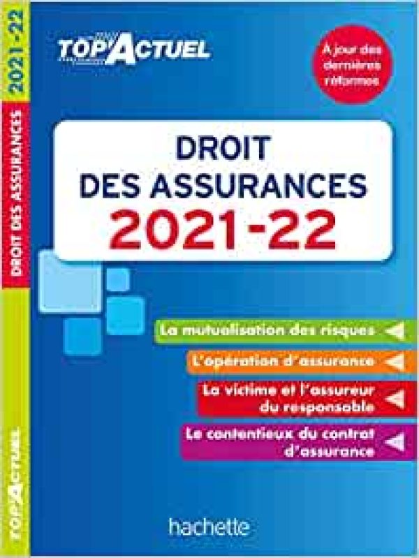 Top'Actuel Droit des assurances 2021-2022 Poche – 17 février 2021 de Jean-François Carlot  (Auteur)