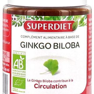 Super diet - Ginkgo biloba - comprimés 80 - L'allié de la mémoire 100% bio