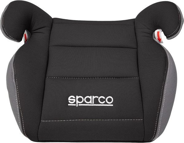 SPARCO 00924NRGR Réhausseur Bas Group 3 Noir/Gris, Mousse 3cm, accoudoir Visiter la boutique SPARCO