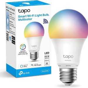 Tapo Ampoule Intelligente WiFi LED E27 Multicolore 2700K-6500K, Dimmable, 8.7 W 806Lm, Compatible avec Alexa et Google Home, Commande Vocale, Economie d'énergie, L530E