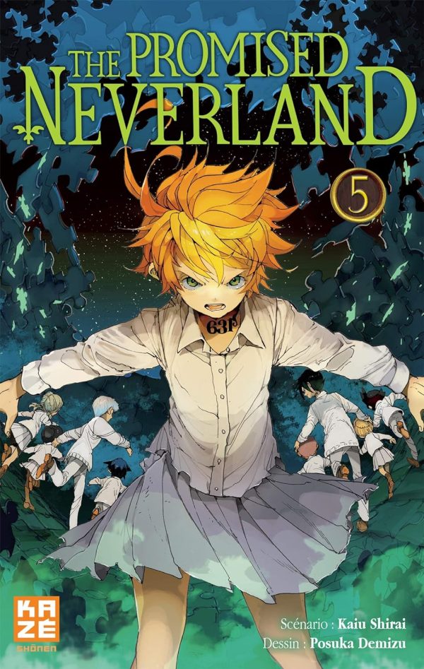 The Promised Neverland T05 Broché – Illustré, 28 novembre 2018 de Kaiu SHIRAI (Avec la contribution de), Posuka Demizu (Dessins)