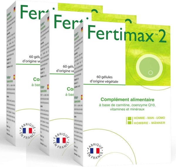 Fertimax 2 - Complément alimentaire Fertilité - Antioxydants et Micronutriments pour la qualité du sperme - DCMG Visiter la boutique dcmg